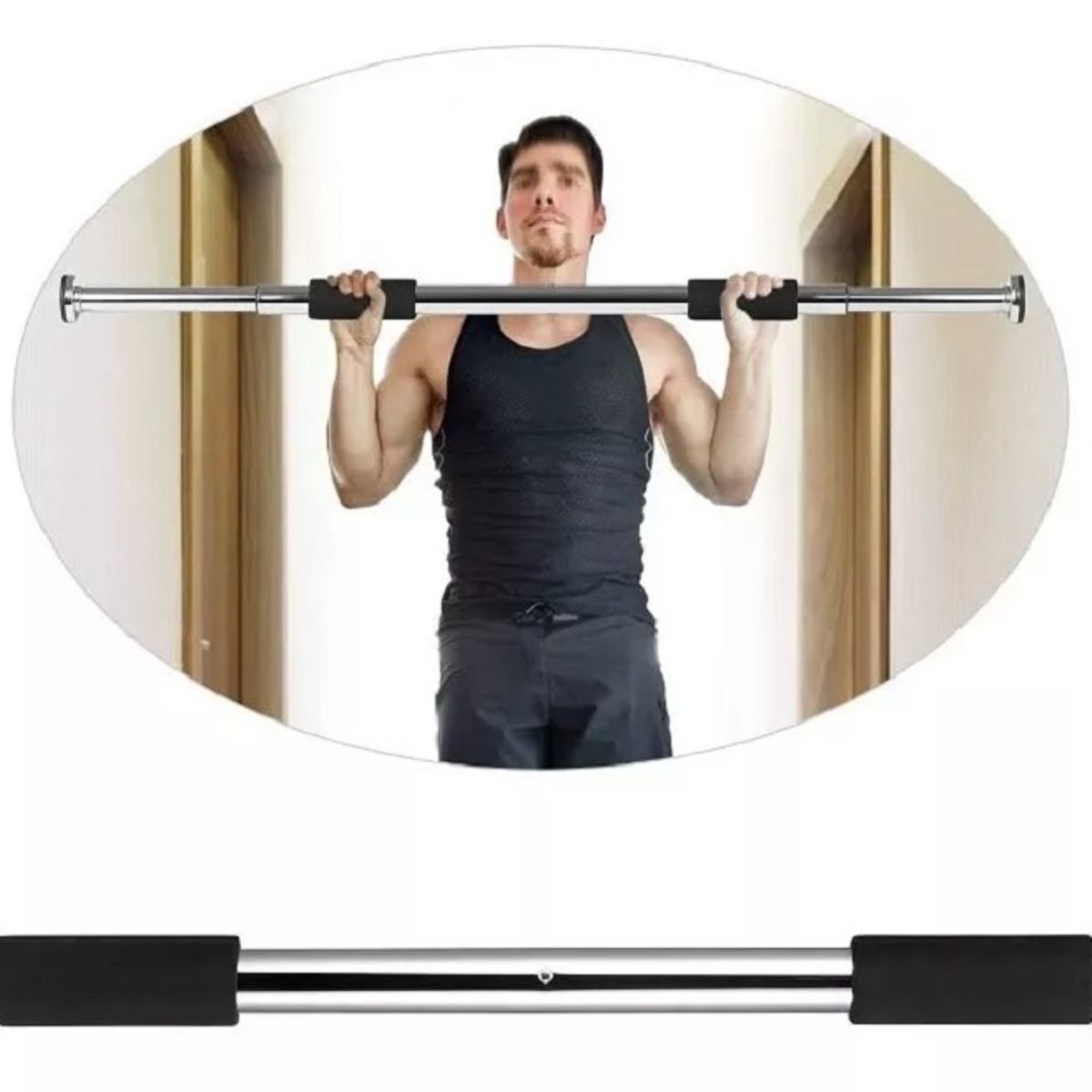 GENERICO - Barra Para Puerta Barra De gym