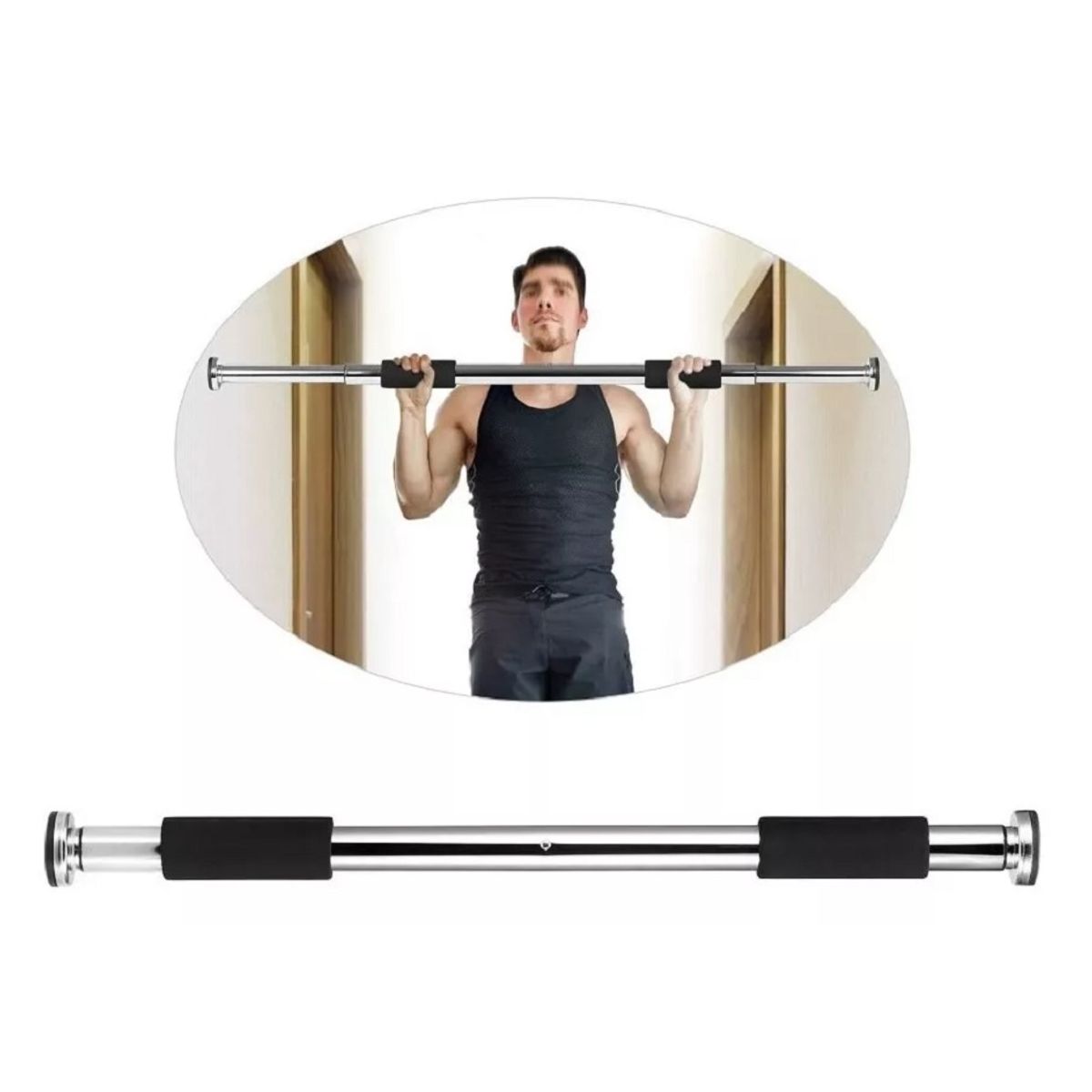 GENERICO - Barra Para Puerta Barra De gym