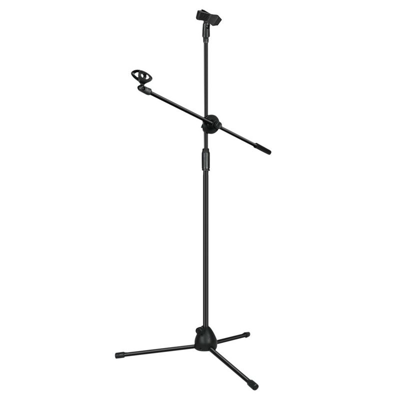 GENERICO - Parantes de microfono de metal doble James Resistente