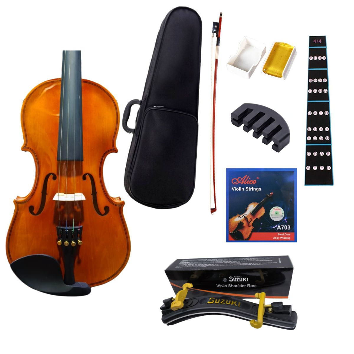 GENERICO - Combo violín estudiante Di Luthier 4.4