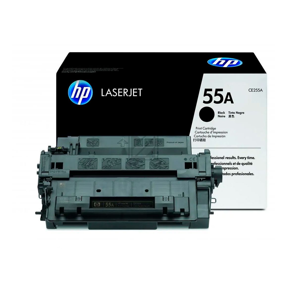 HP - TONER HP 55A CE255A  LJ CP3015 NEGRO 6000 PG ORIGINAL - P/N: CE255A