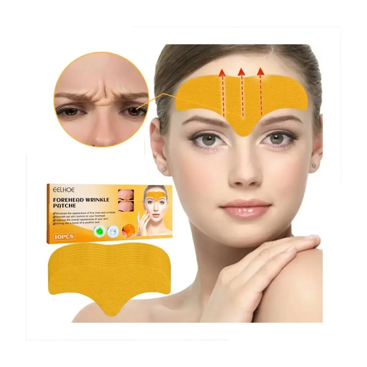 OEM - Parches Antiarrugas  Caja x10 parches