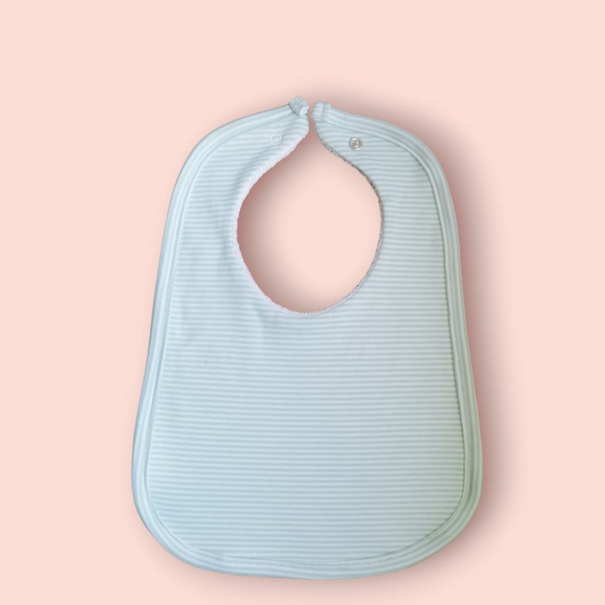 GENERICO - Babero en algodón pack x 3 para bebé niña - Multicolor