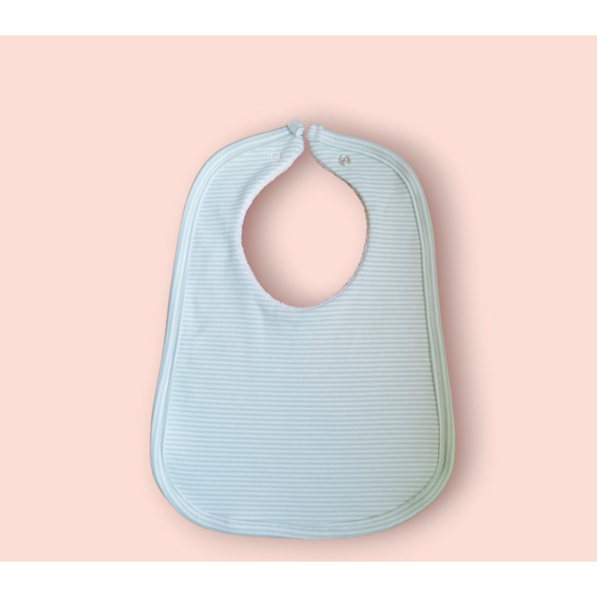 GENERICO - Babero en algodón pack x 3 para bebé niña - Multicolor