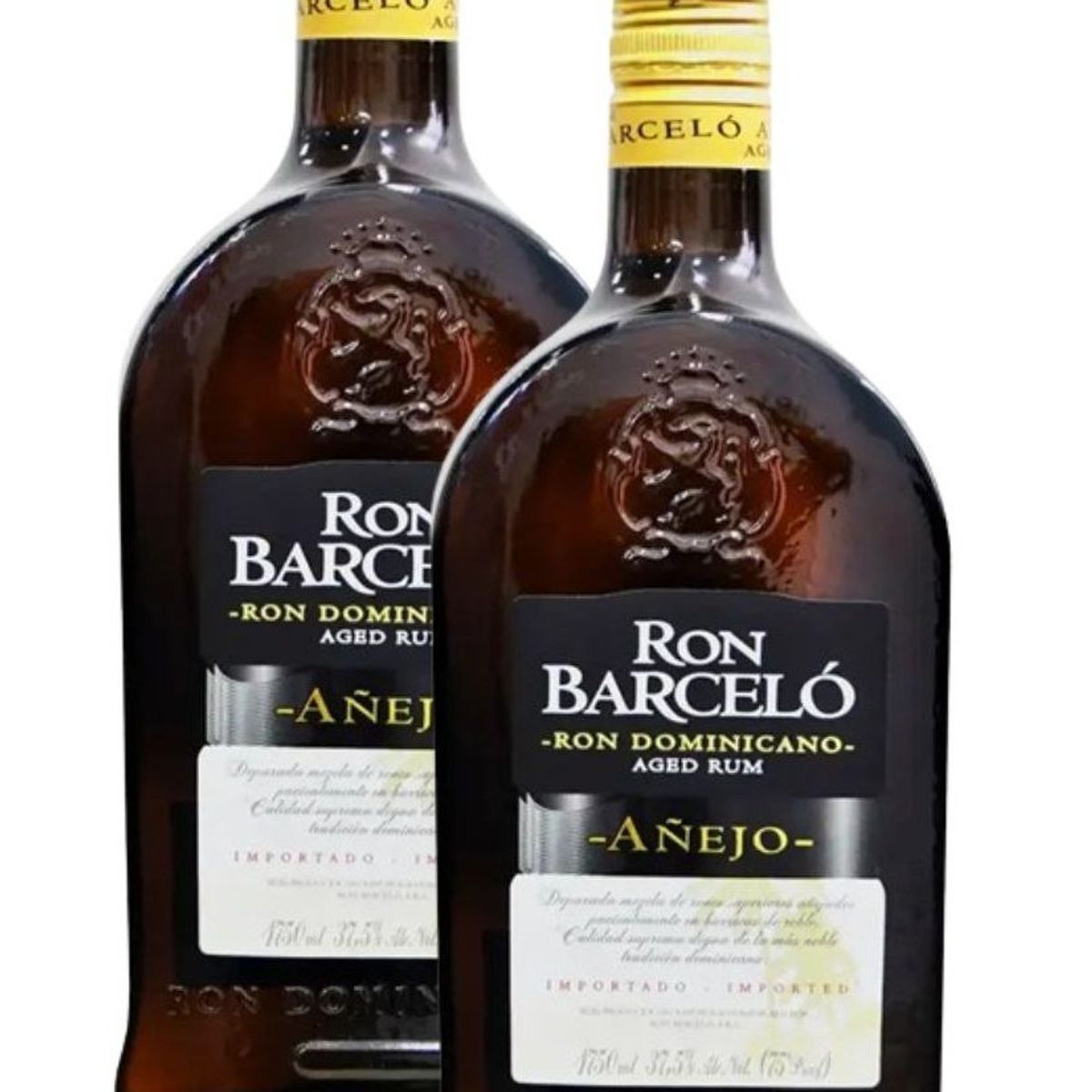 BARCELO - Pack 2 unidades ron barceló añejo rubio 3500ml