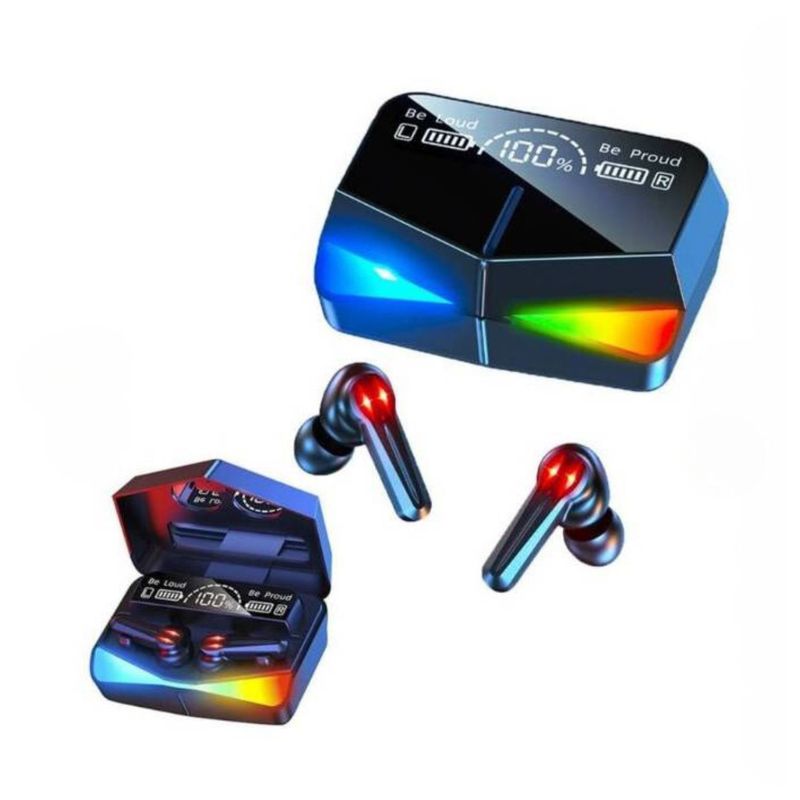 GENERICO - Audífonos Bluetooth Gamer M28 Con Micrófono Powerbank Luces RGB
