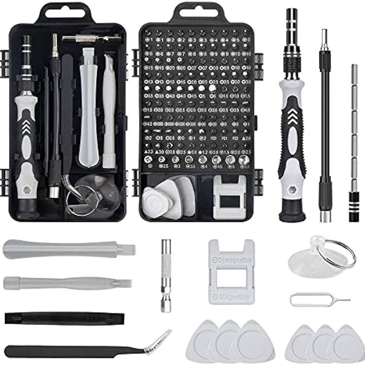 GENERICO - Kit De Destornilladores Imantados 115 Pz - kit Desarmador