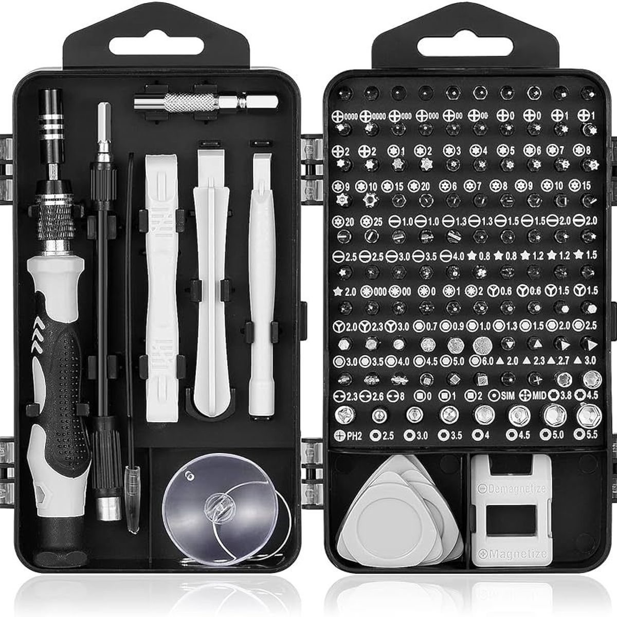 GENERICO - Kit De Destornilladores Imantados 115 Pz - kit Desarmador