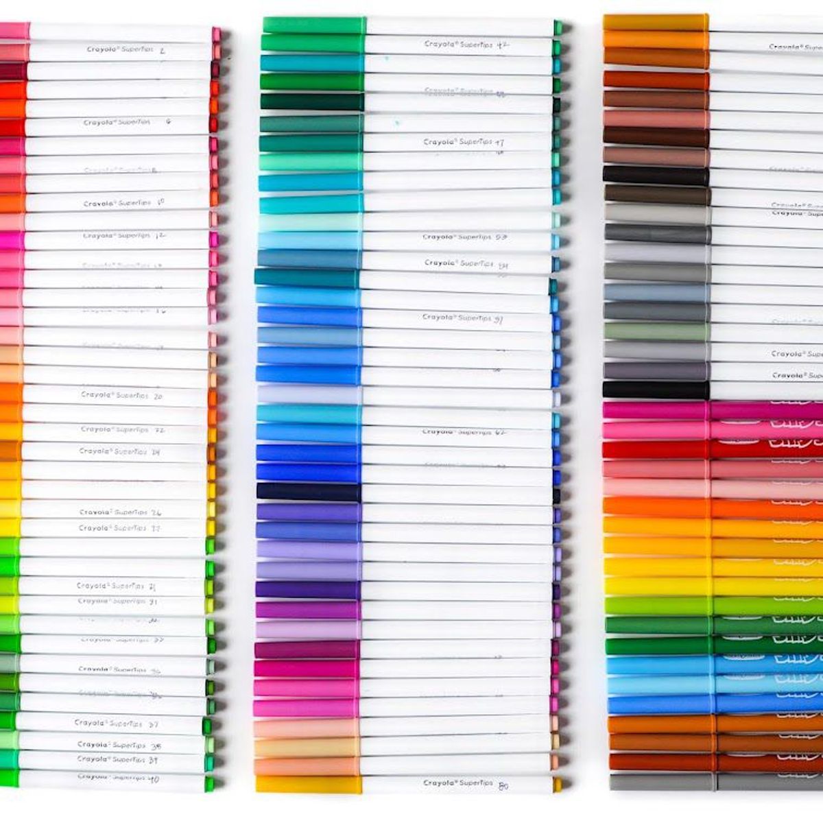 CRAYOLA - Crayola Marcadores Lavables SuperTips 120 Unidades