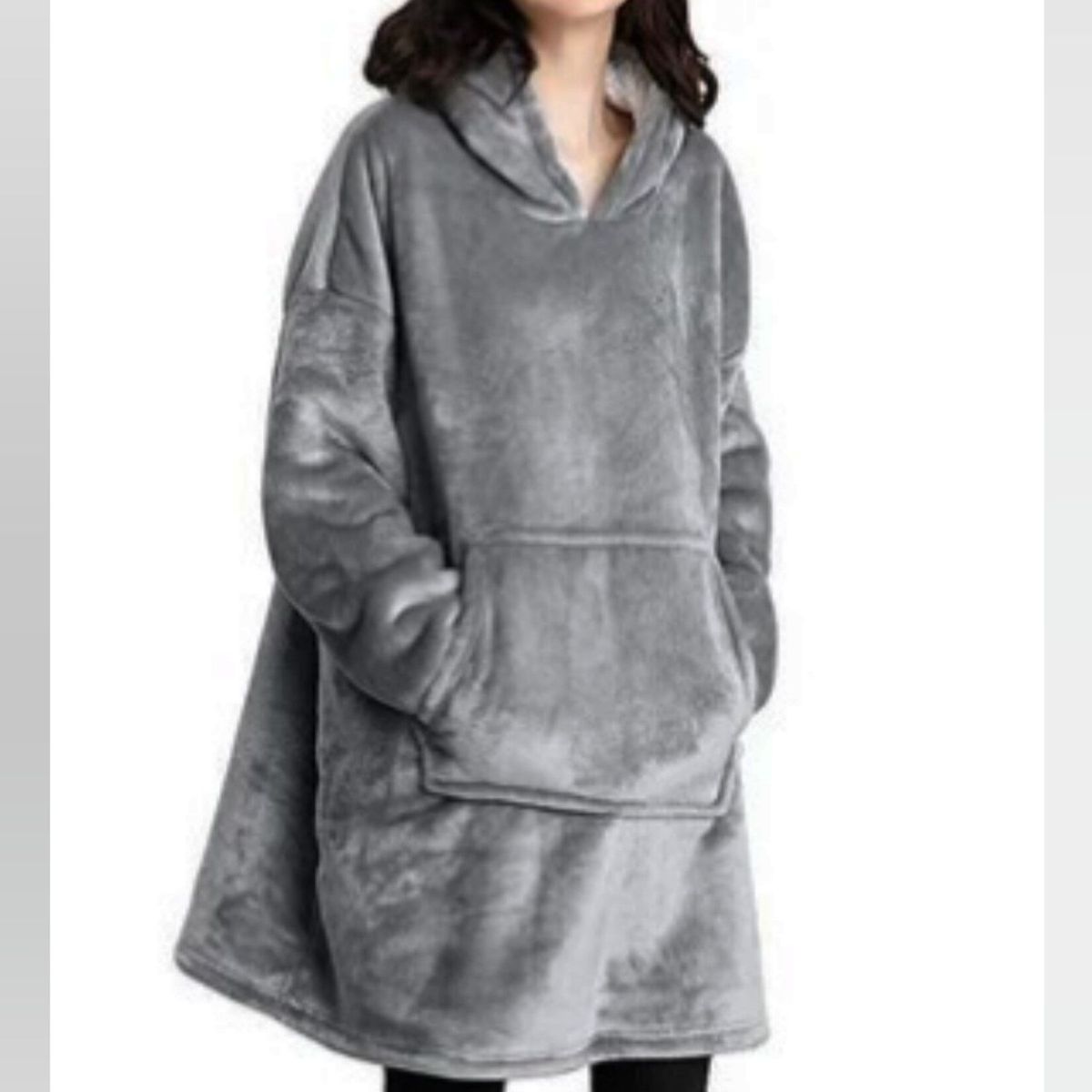 GENERICO - HUGGLE HODDIE POLERONES UNISEX FRIO GRISS