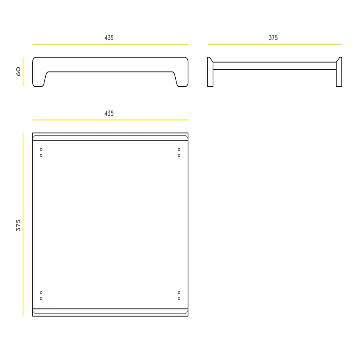 GENERICO - Cama para perro Tarima Nórdica Talla S