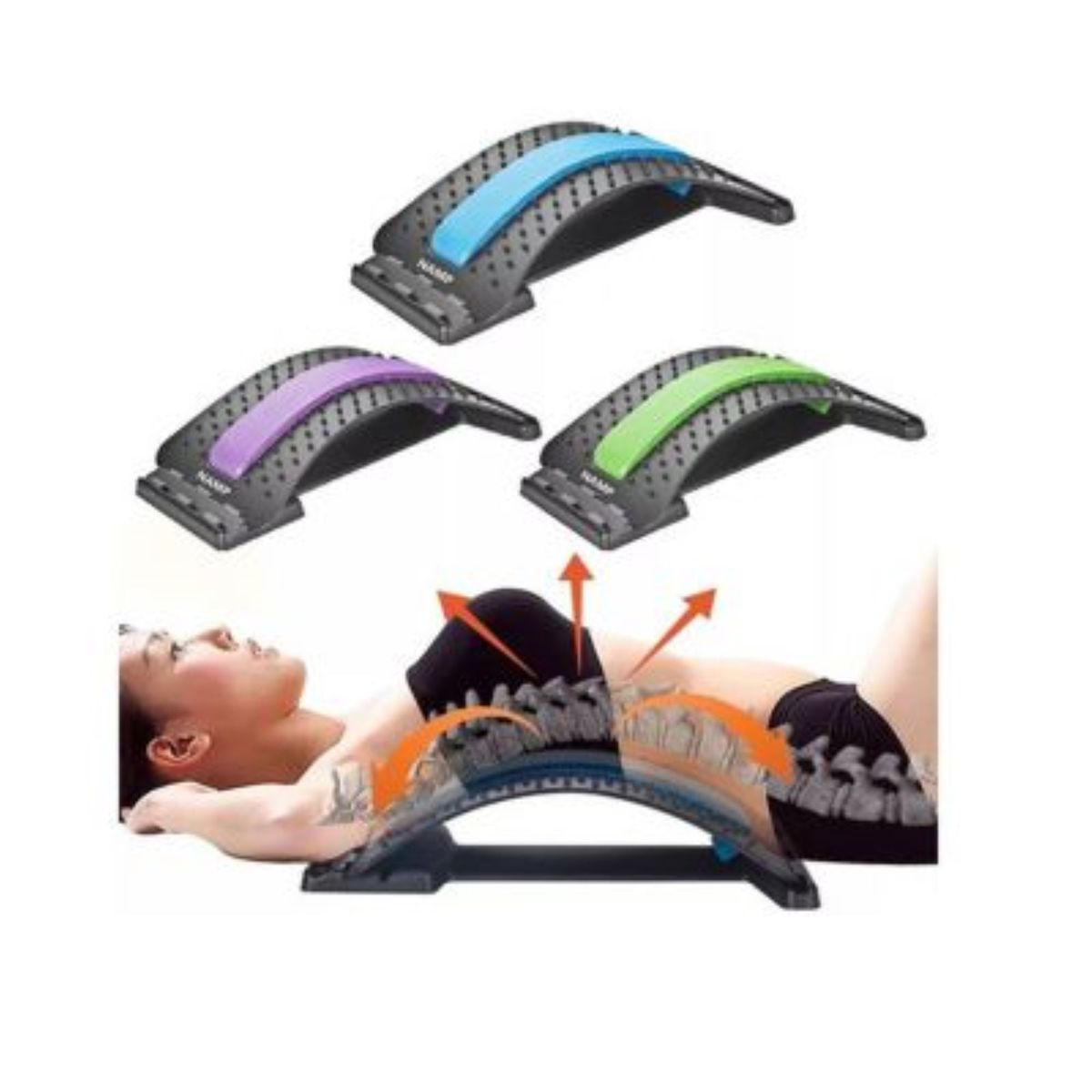 GENERICO - Soporte Lumbar De Espalda Ergonómico Postura