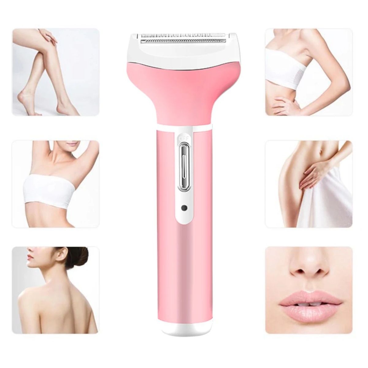 KEMEI - Depiladora KEMEI 4 en 1 para Dama