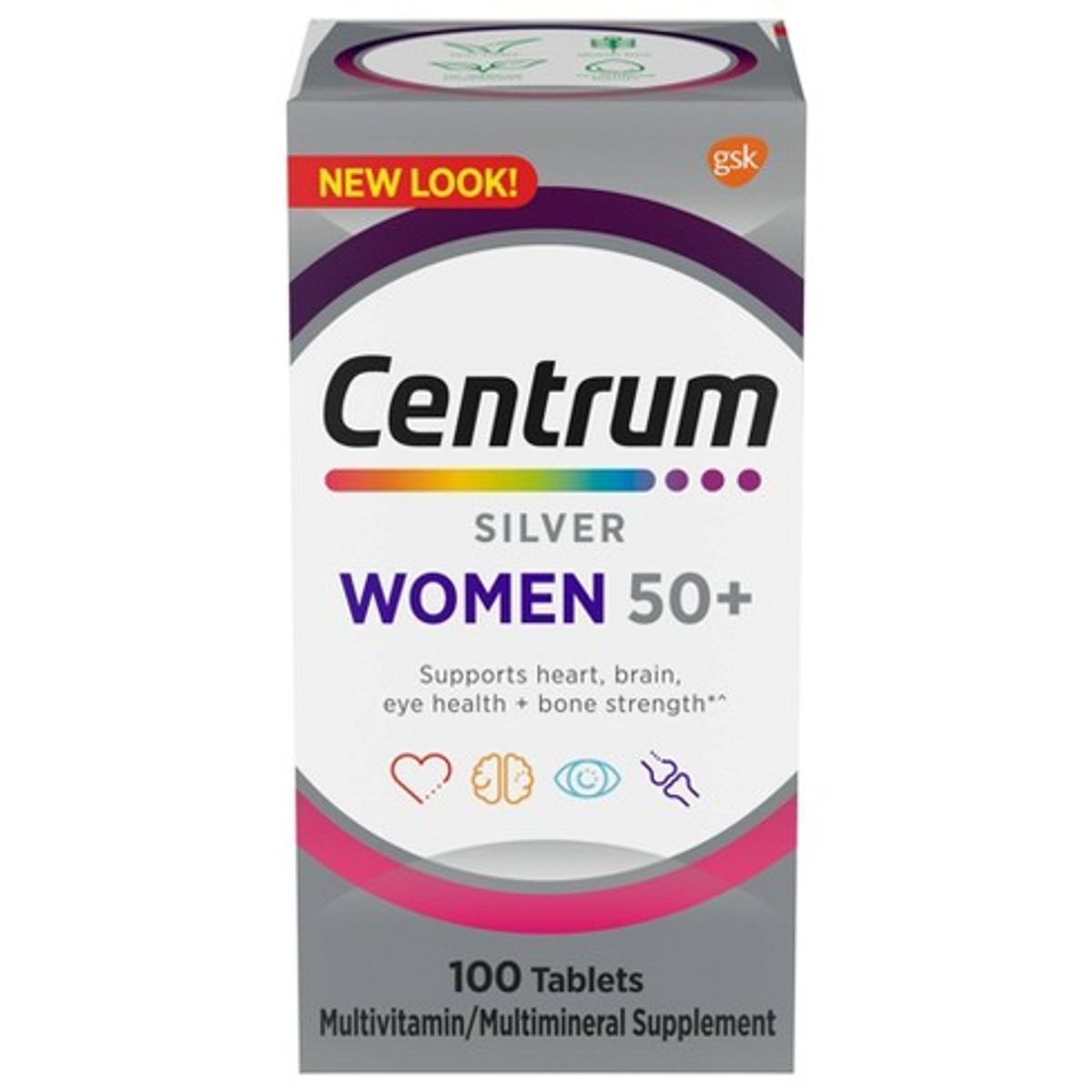 CENTRUM - Centrum Silver Women 50+ Para 100 Días Vitaminas Minerales