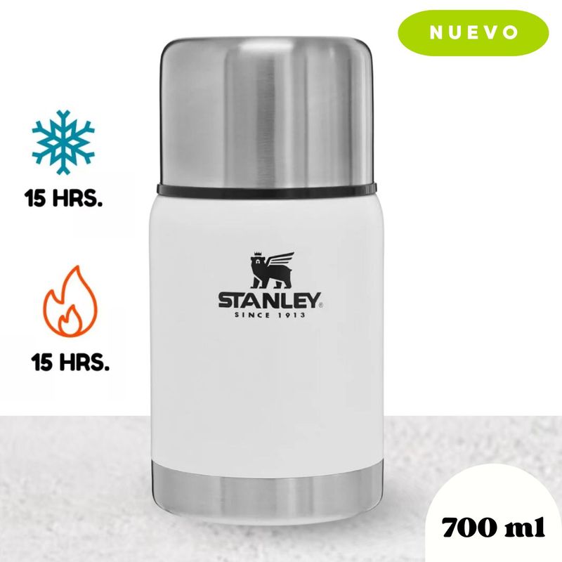 STANLEY - Termo Adventure de comida Blanco l 709 ml