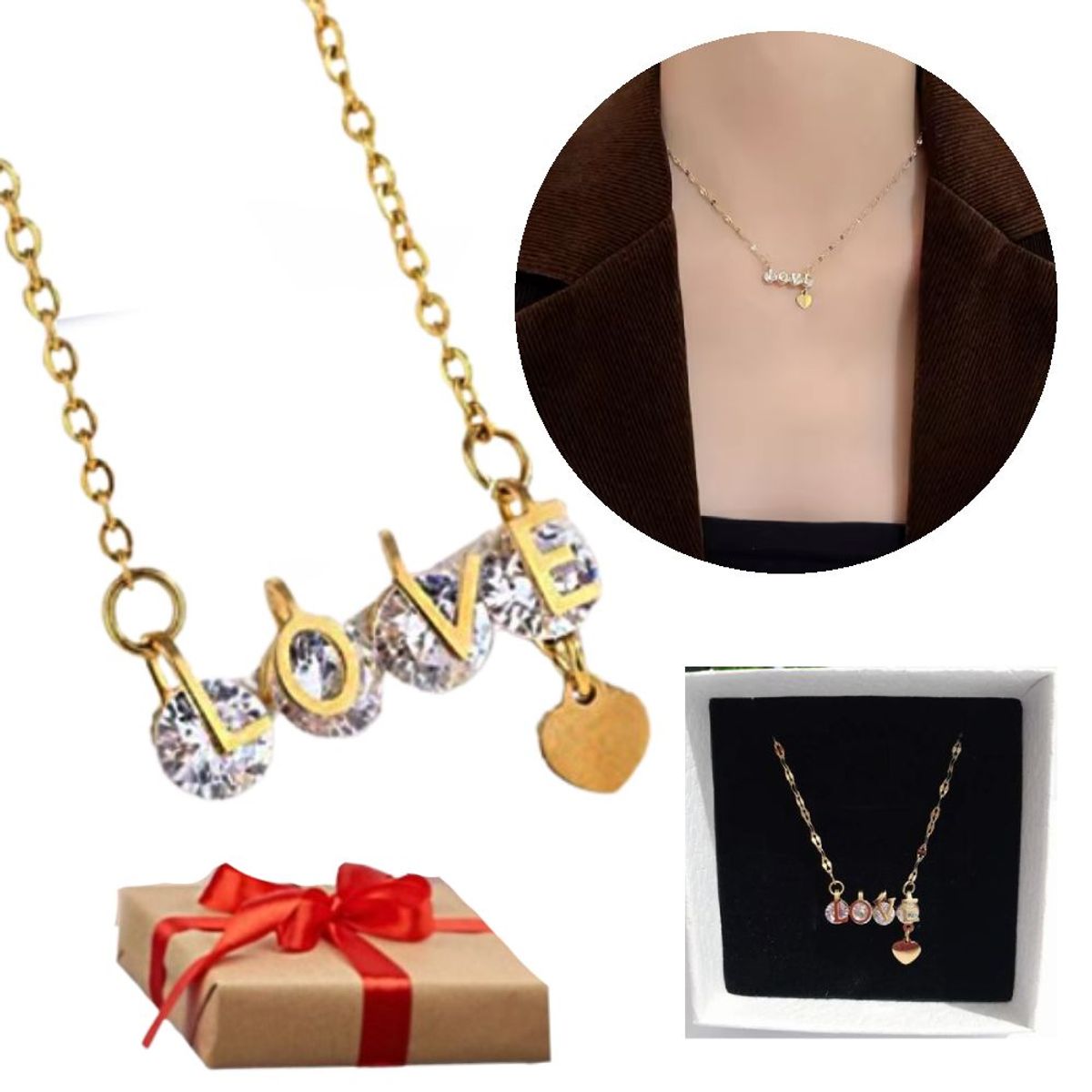 NO LOGO - Collar De Dama Love Regalo Especial