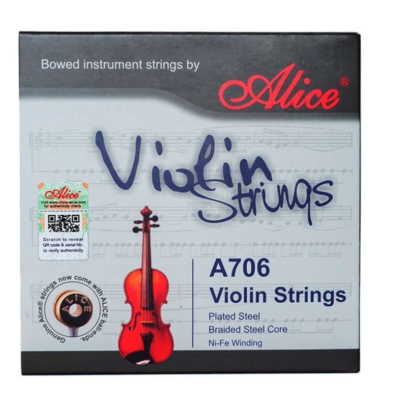 ALICE - Cuerdas Alice para violin A706 profesionales