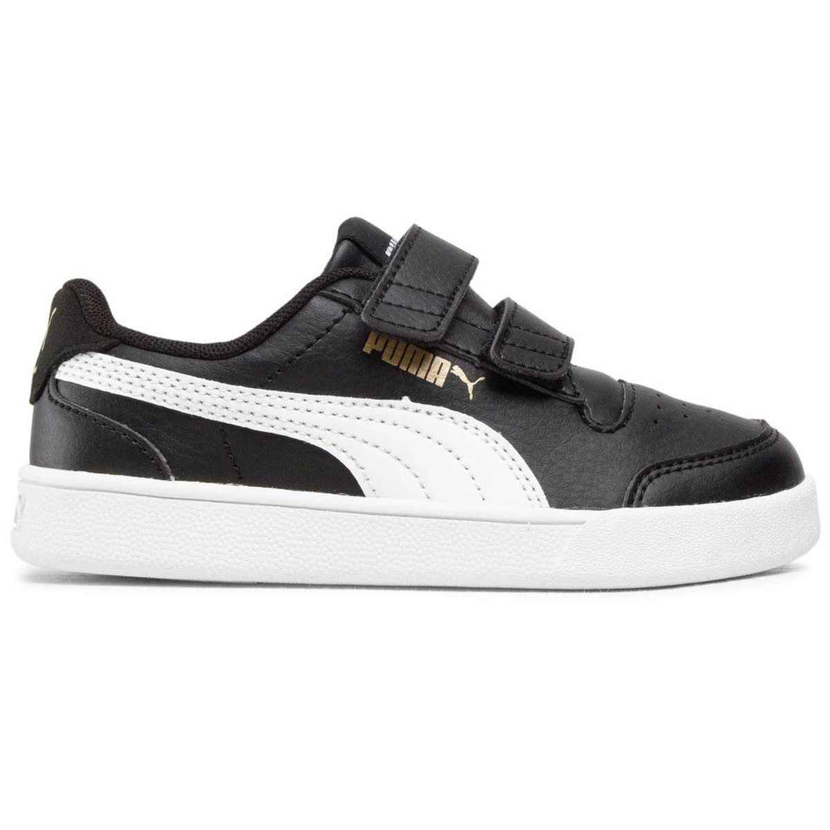 PUMA - Zapatilla Puma Shuffle V PS 375689 03 Negras para Niños