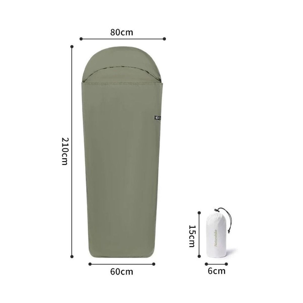 NATUREHIKE - Liner ultraligero Fireworks - Naturehike