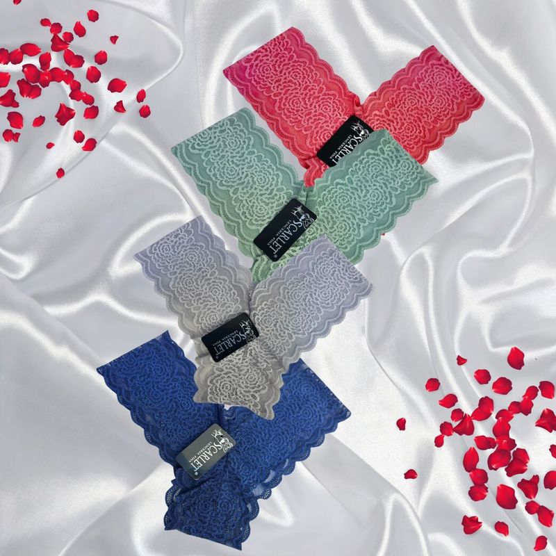 GENERICO - Pack 4 Set Gaviota Encaje