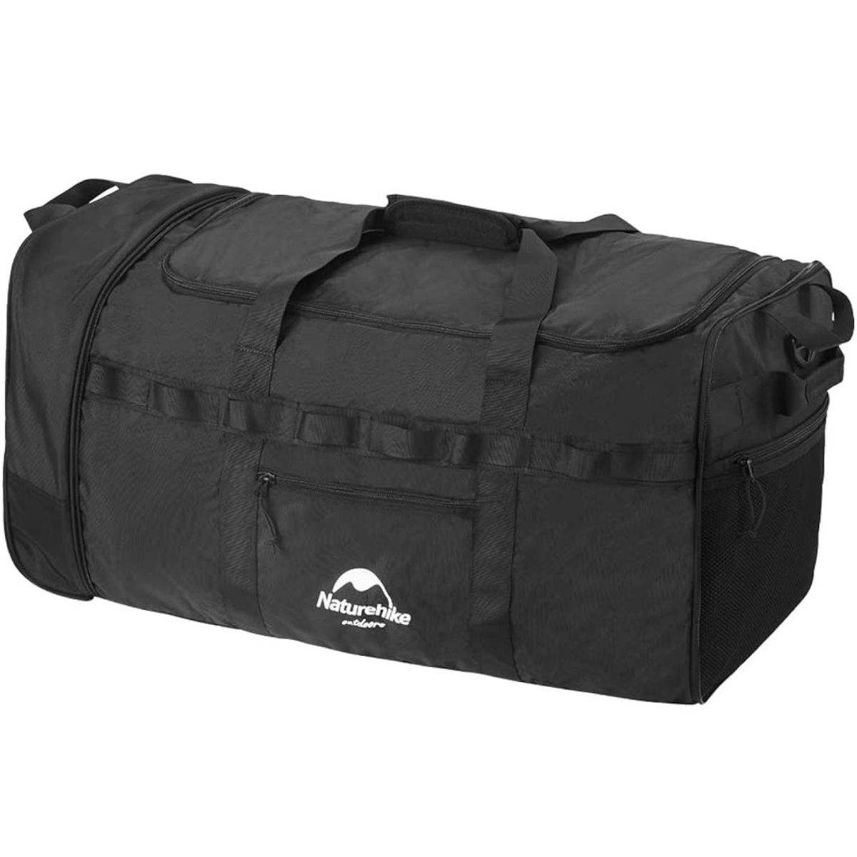 NATUREHIKE - Bolso de equipaje plegable con ruedas XS03 - Negro