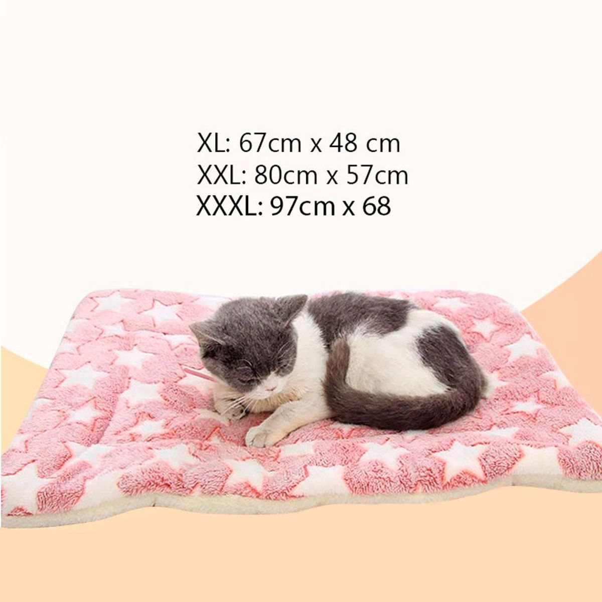 QUE PATAS PET SHOP - Manta para Mascotas Rosada XXXL