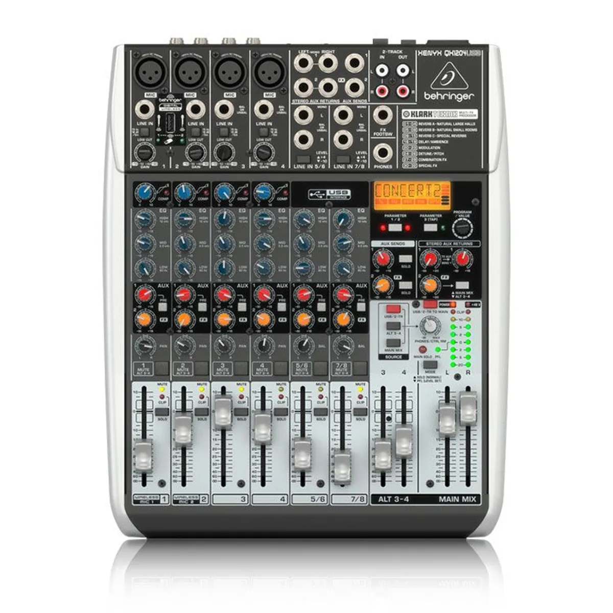 BEHRINGER - Mezclador Behringer Xenyx QX1204USB
