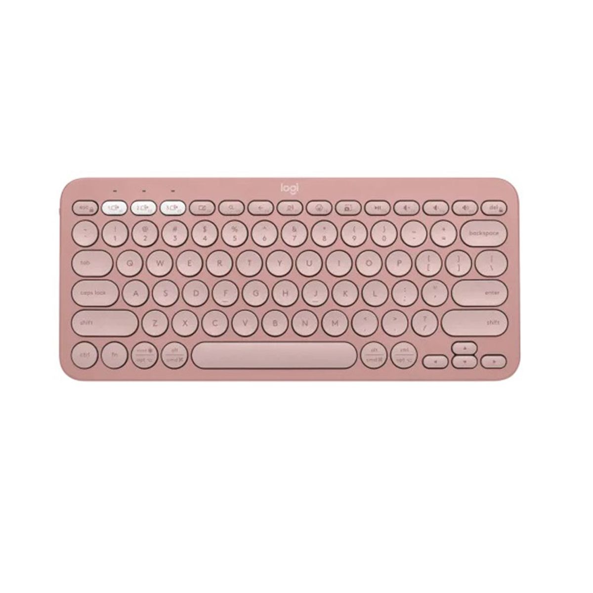 LOGITECH - Teclado Logitech Pebble Keys 2 K380S Bluetooth Rose