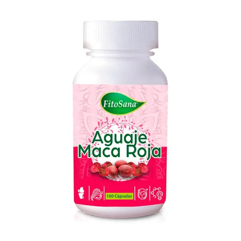 FITOSANA - Aguaje con Maca Roja 100 Cápsulas