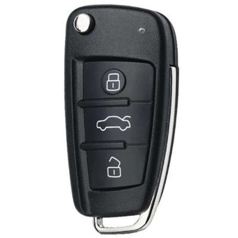 GENERICO - SKSTORE Carcasa Llave Flip 03 Botones para Audi