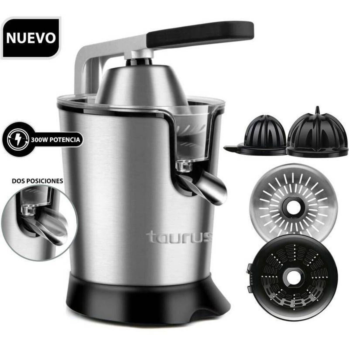 TAURUS - Exprimidor de Cítricos Taurus Citrus 300 Legend