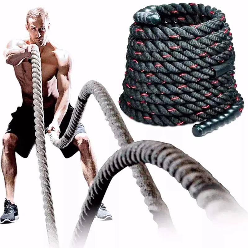 GENERICO - Soga Crossfit Cuerda Entrenamiento Funcional 9M