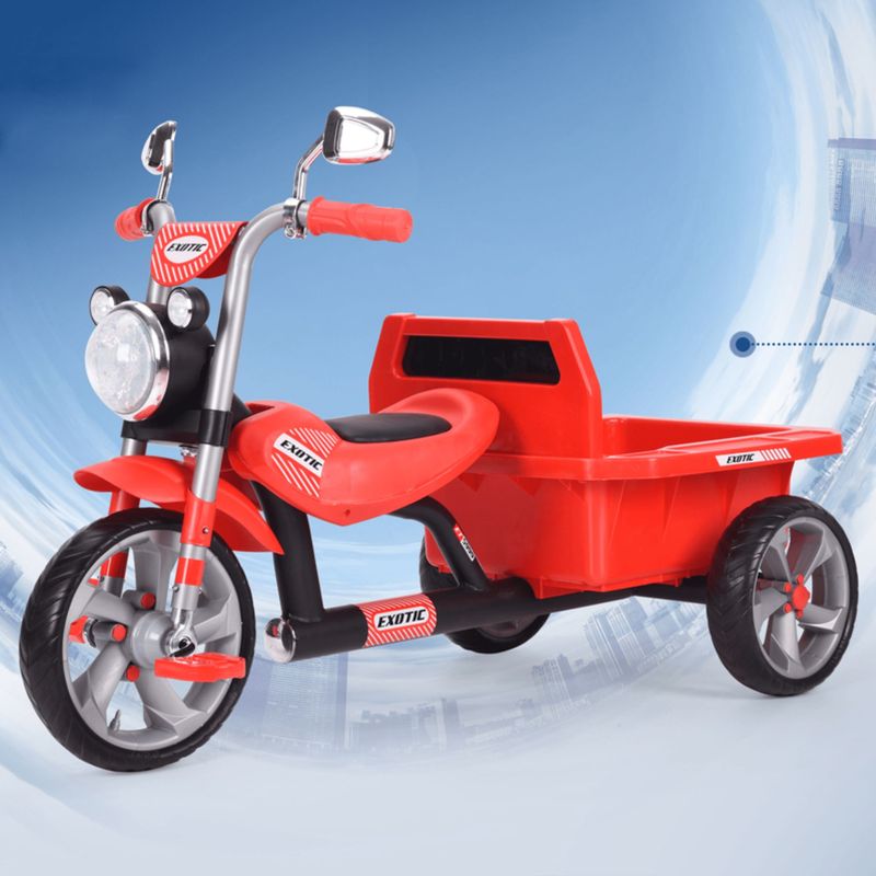 GENERICO - Triciclo Infantil Moto Músical Exotic para niños