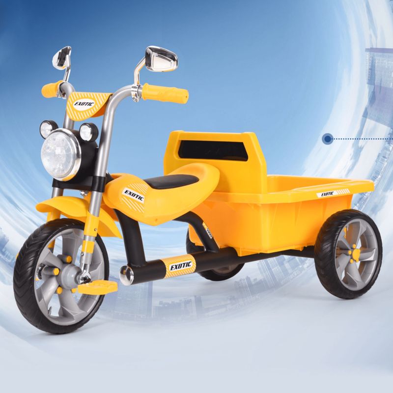 GENERICO - Triciclo Infantil Moto Músical Exotic para niños