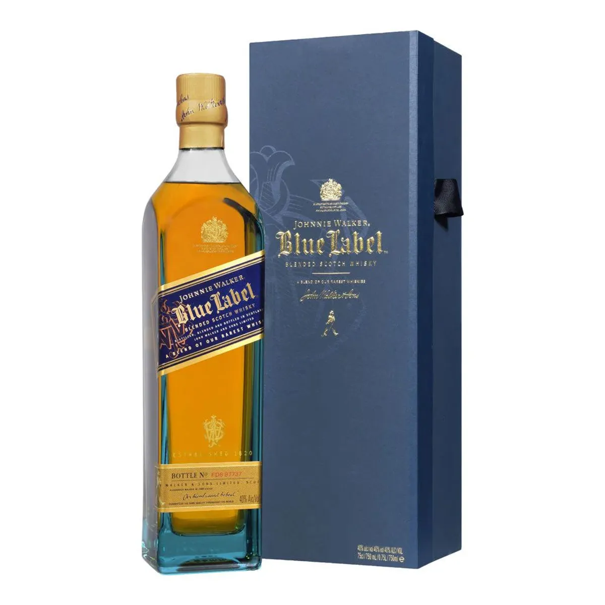 JOHNNIE WALKER - Whisky johnnie walker blue label blended sotch wishky 750ml