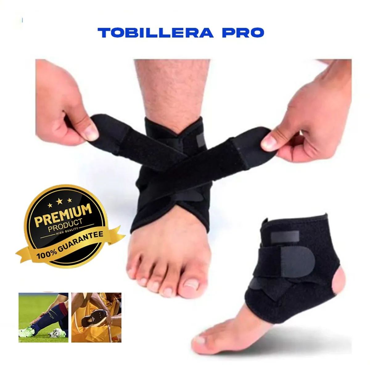HOLGU - Tobillera de soporte para lesiones de pies tobillera