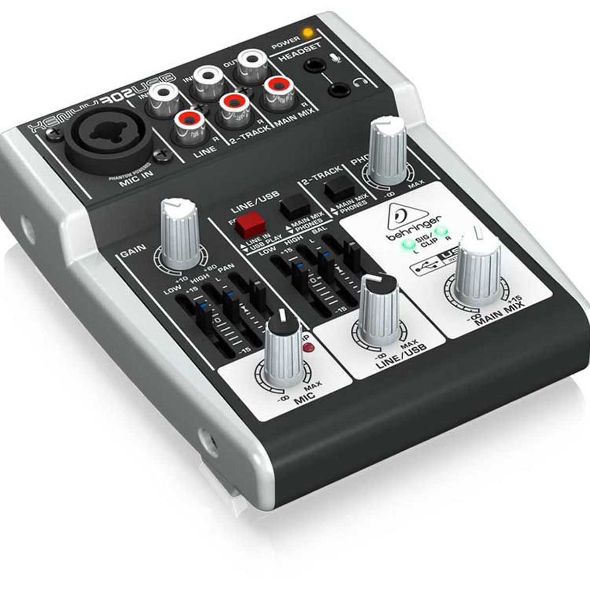 BEHRINGER - Mezclador Analoga Profesional Behringer Xenyx 302USB