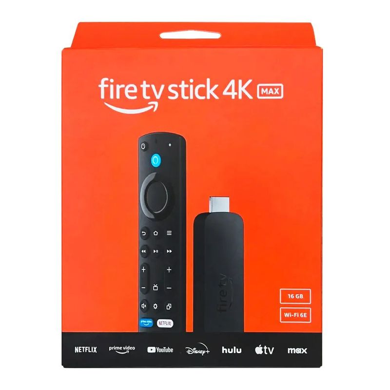 AMAZON - AMAZON FIRE TV STICK 4K MAX 16GB WI-FI 6E