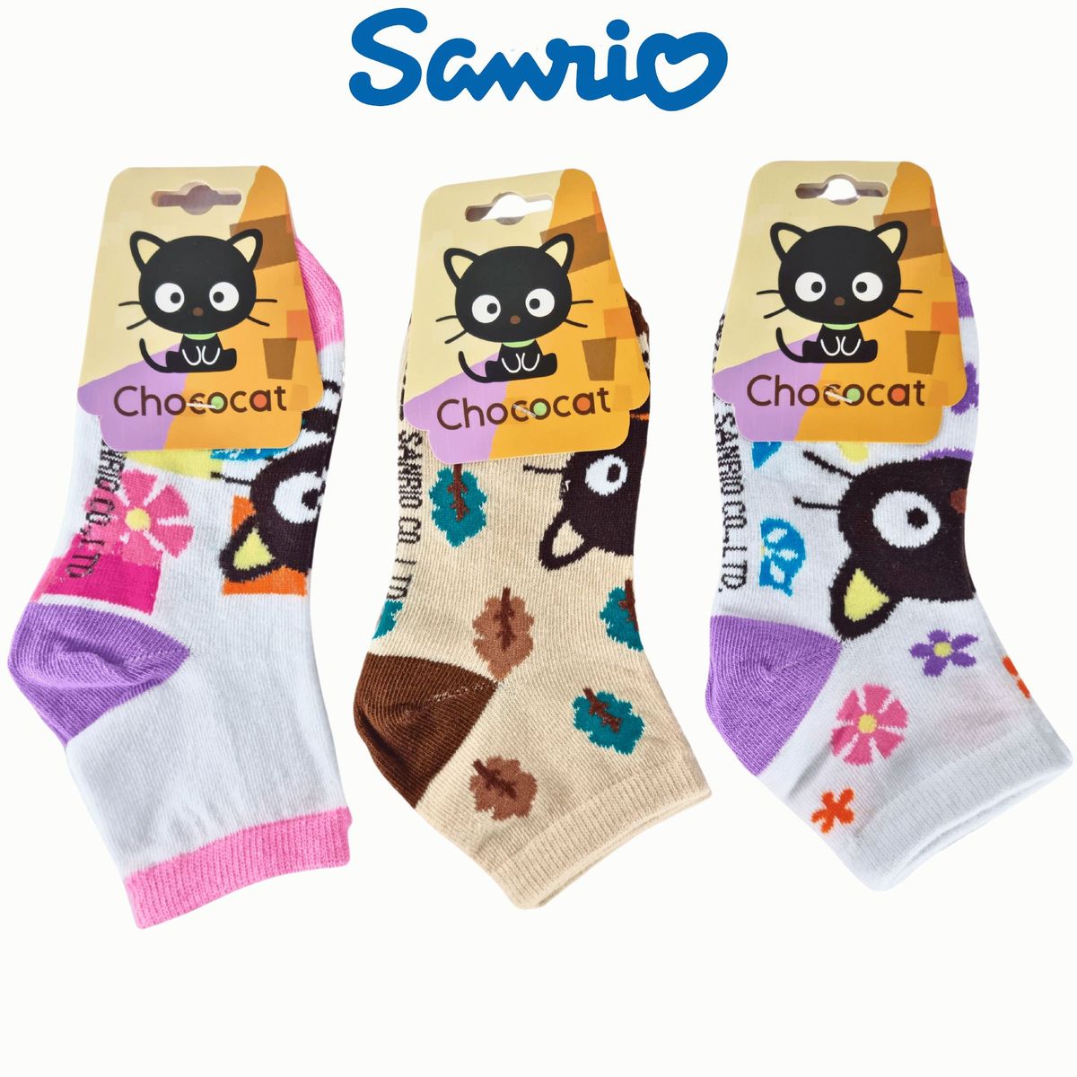 SANRIO - Pack 3 Medias Sanrio Talla 28 a 32 - CHOCOCAT