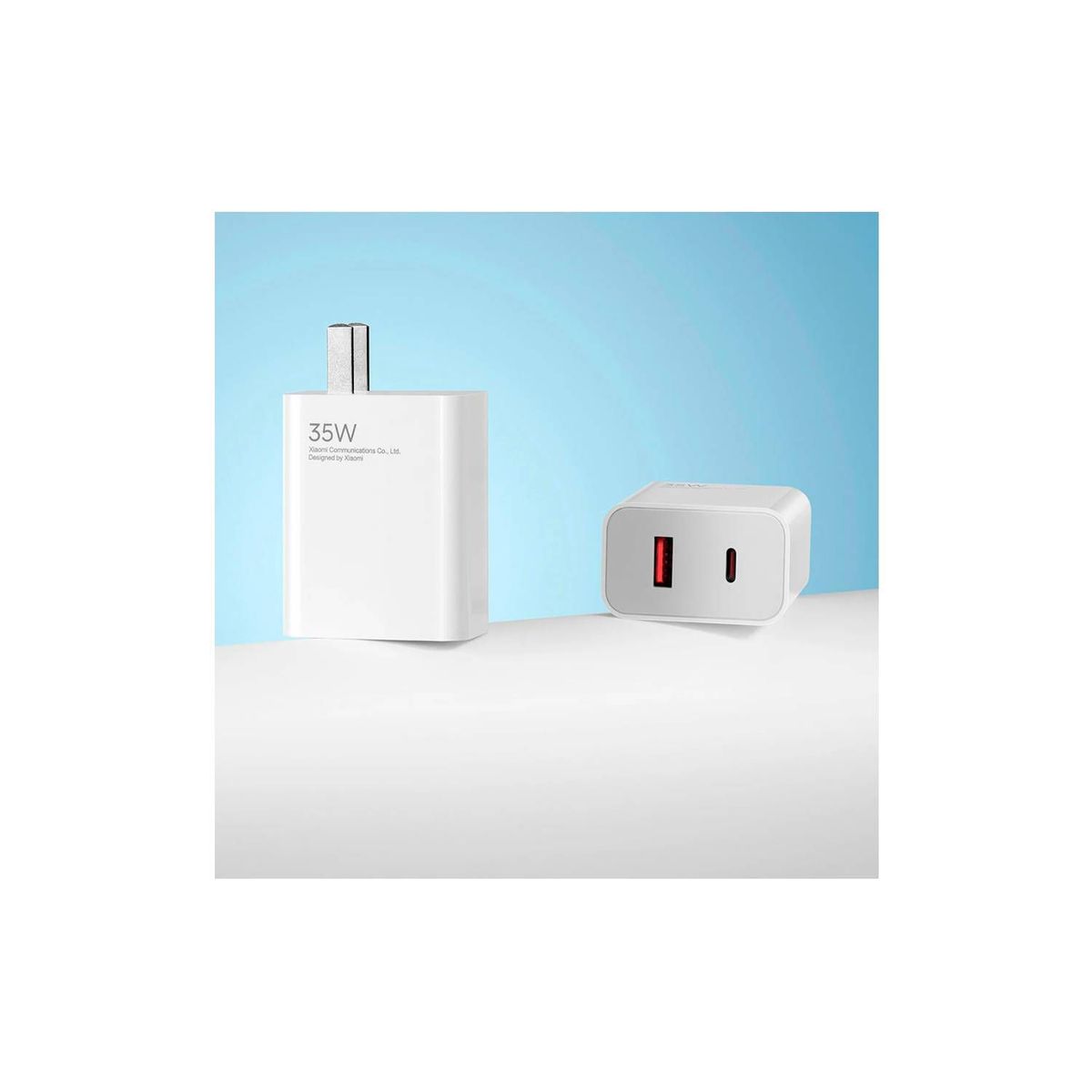 XIAOMI - Adaptador Xiaomi 35w USB-A y USB - C