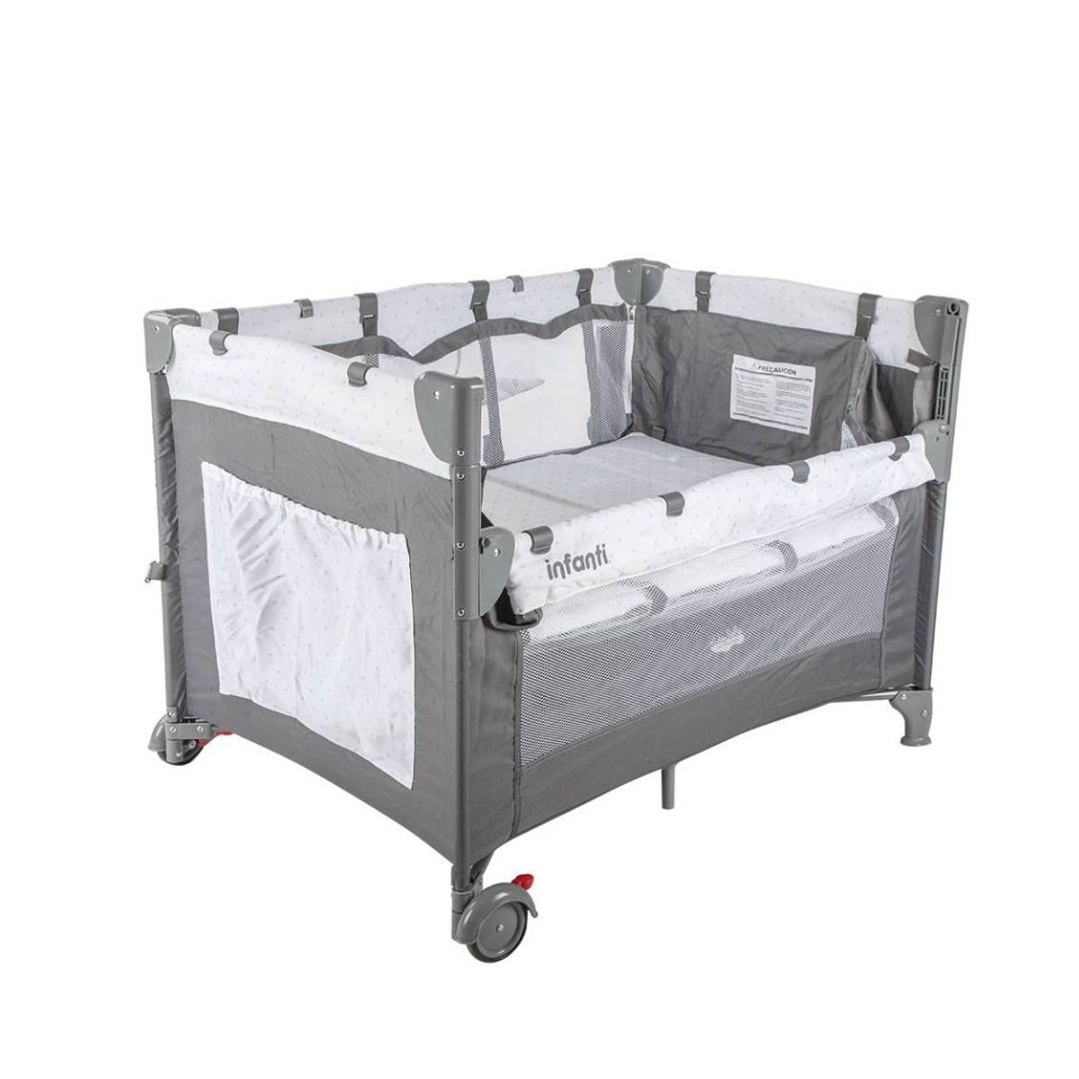 GENERICO - CUNA COLECHO ALWAYS TOGETHER INFANTI GRIS