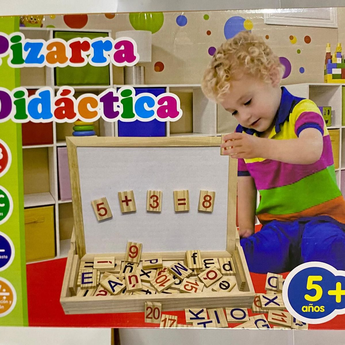 GENERICO - Pizarra Didáctica Imantada para Niños