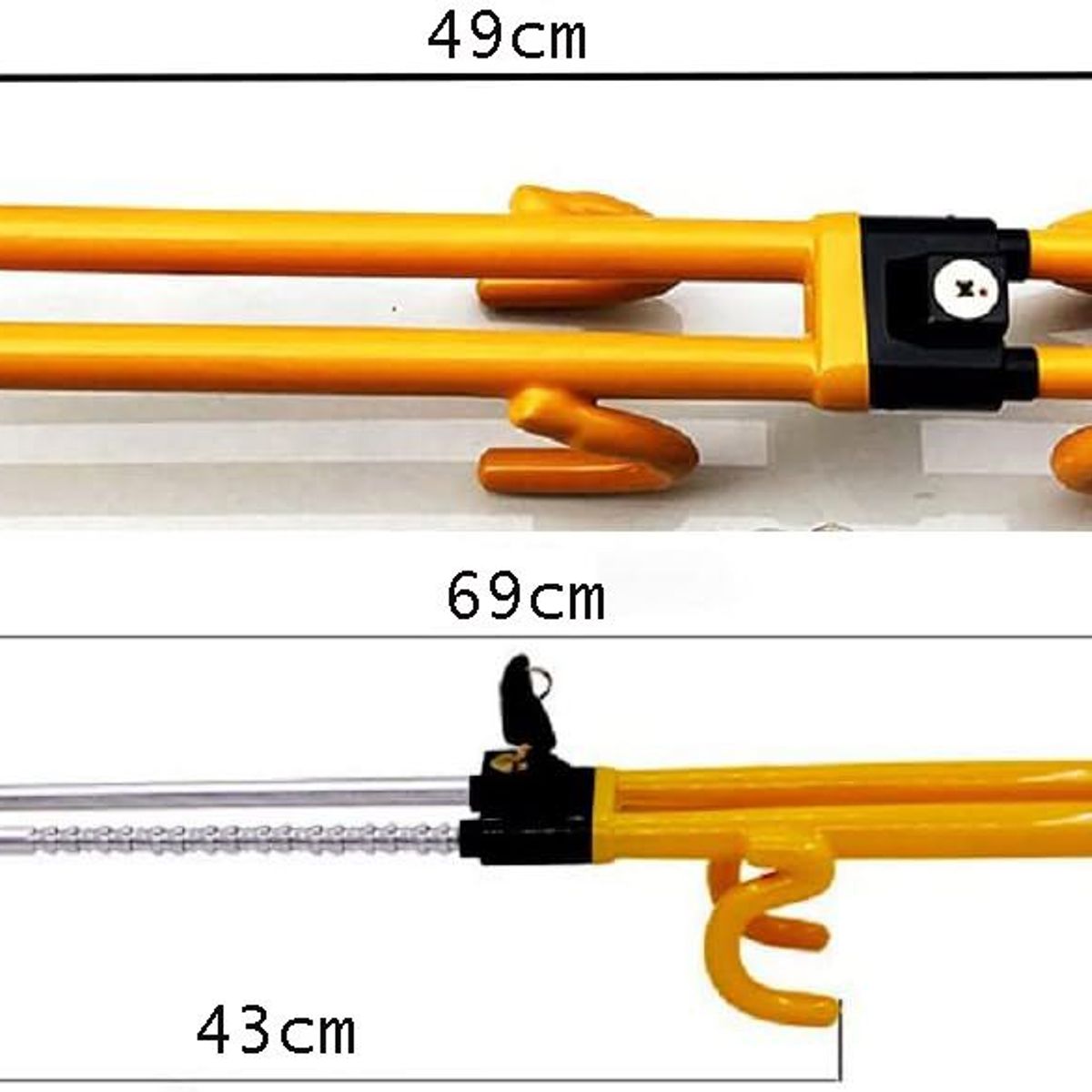GENERICO - Seguro Timón Bloqueo Traba Volante Antirrobo Auto Camioneta