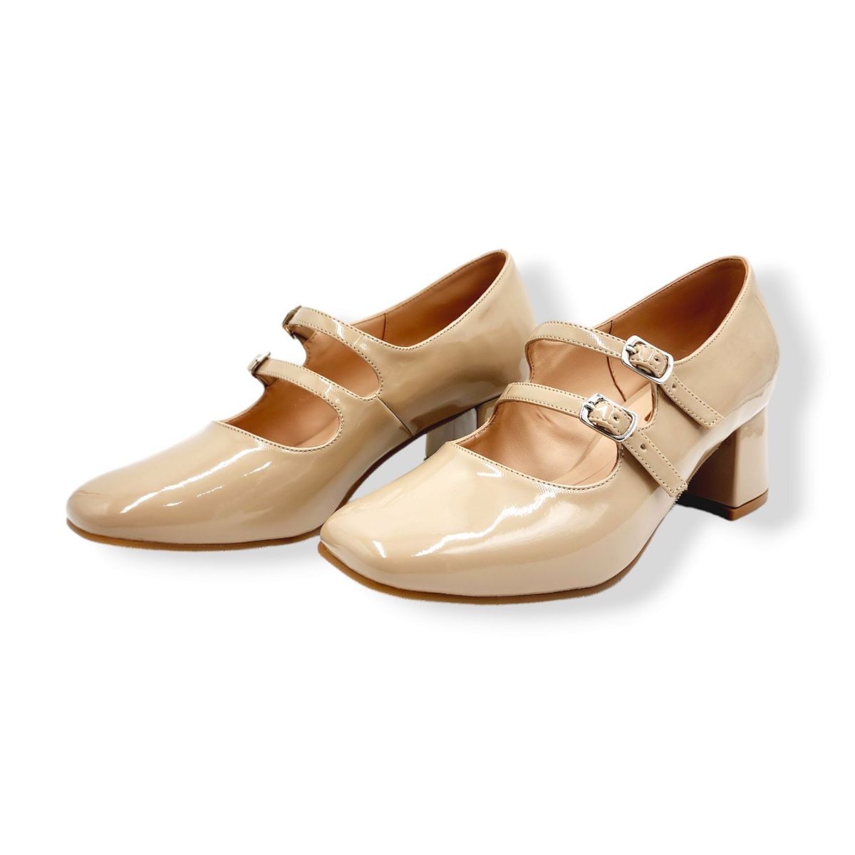 LB LIBBY CALZADOS Y ACCESORIOS - ZAPATOS MARY JANE COLOR NUDE