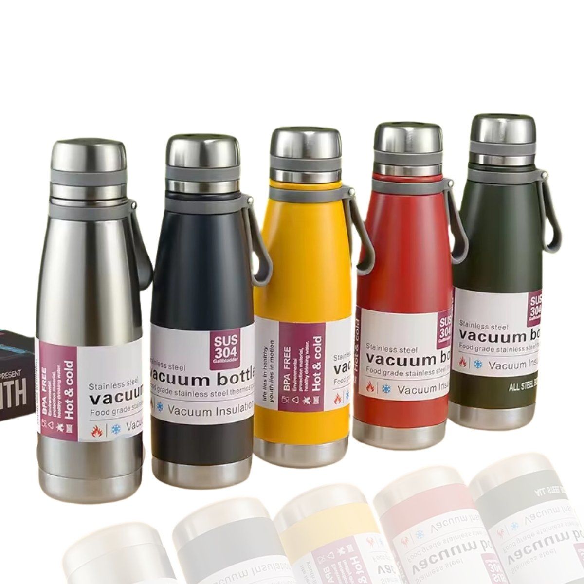 PENTHA - Termo Tomatodo De 1 Litro Acero Inoxidable Color Azul