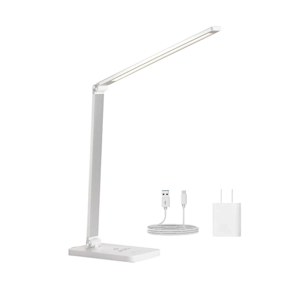 HOME LIGHT - Lampara LED para Escritorio Táctil con Cargador Inalámbrico