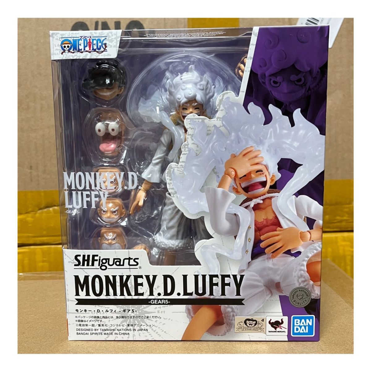 BANDAI - One Piece SH Figuarts Monkey D Luffy Gear 5