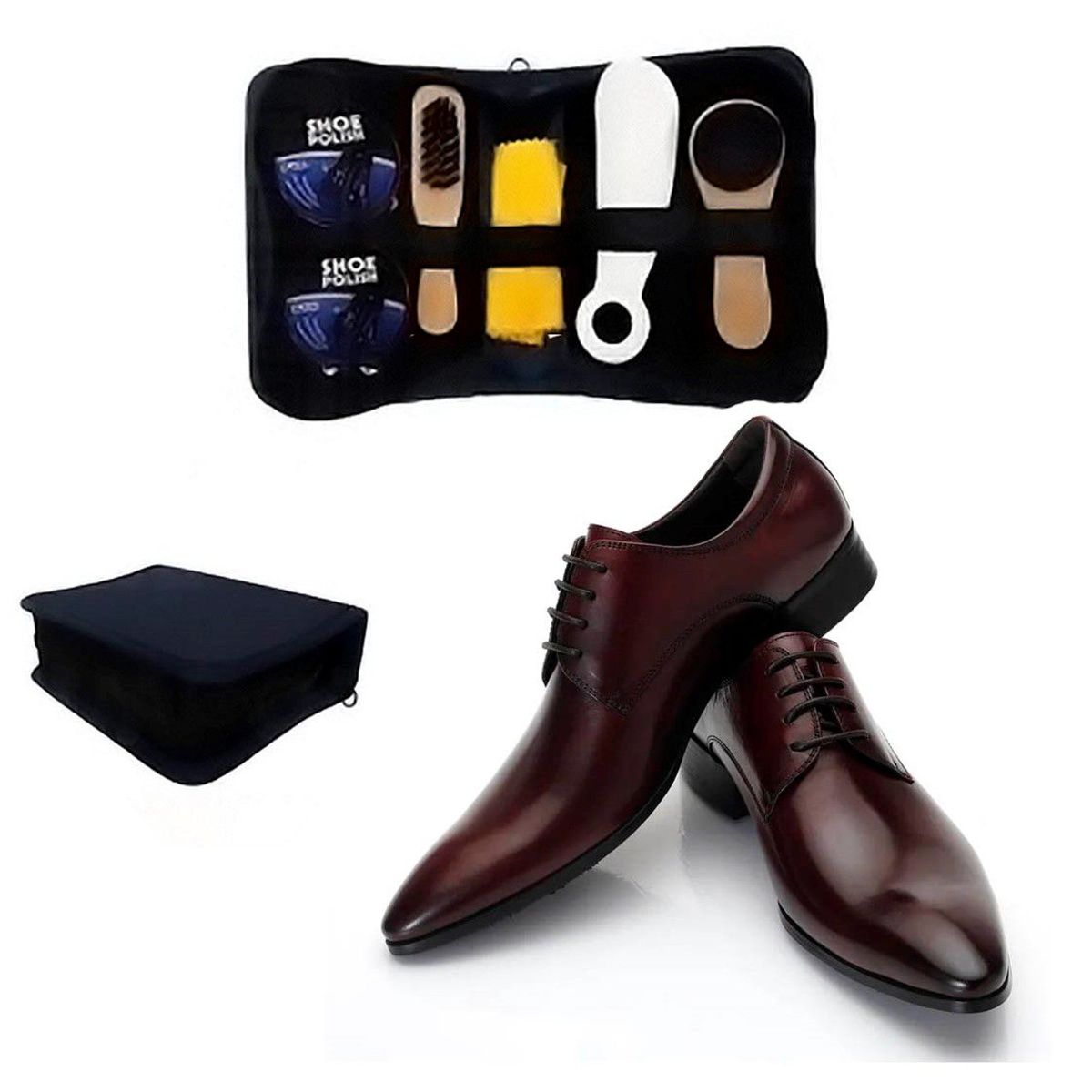 GENERICO - Kit Portátil Limpieza  de Calzado