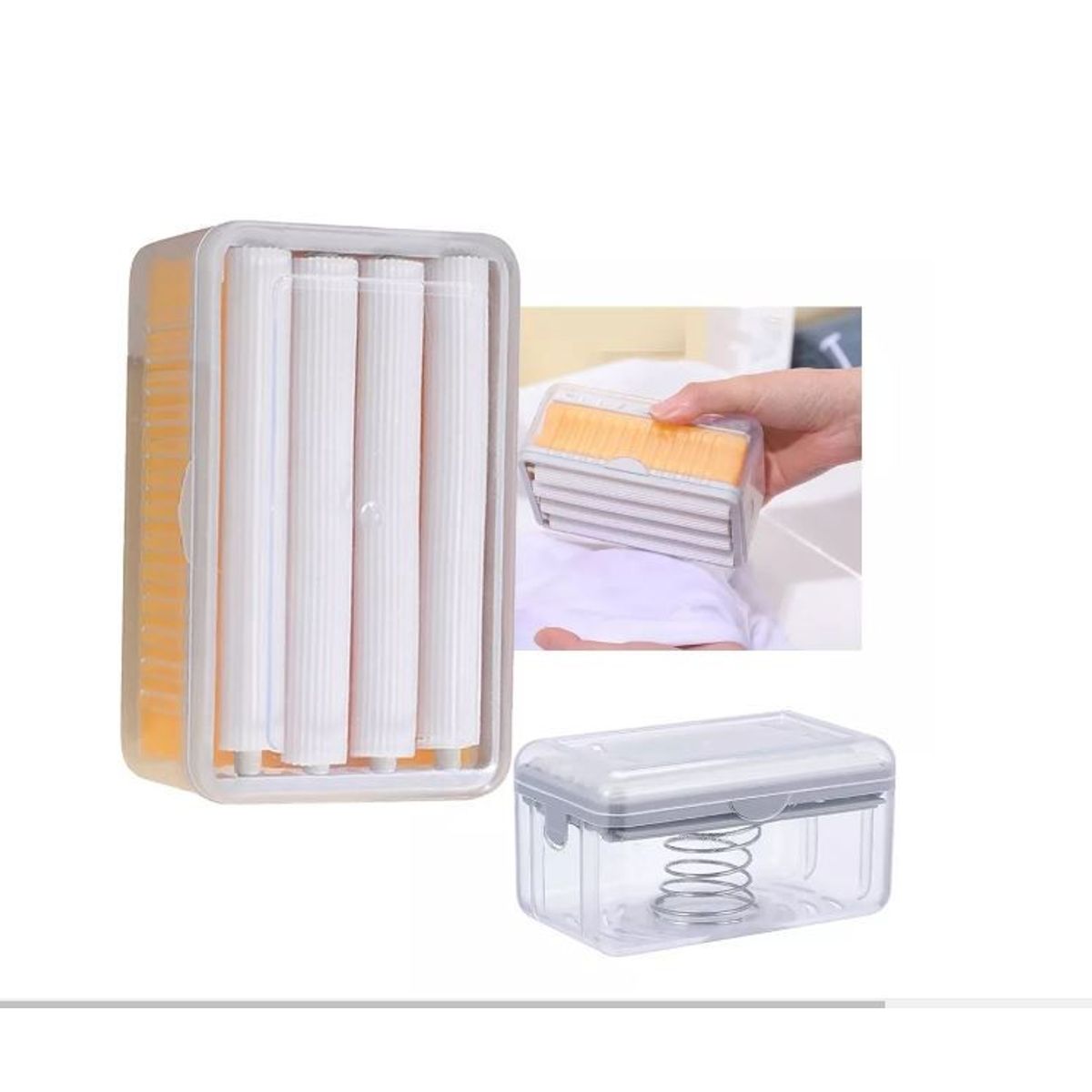 GENERICO - Caja de jabon espumosa para lavanderia