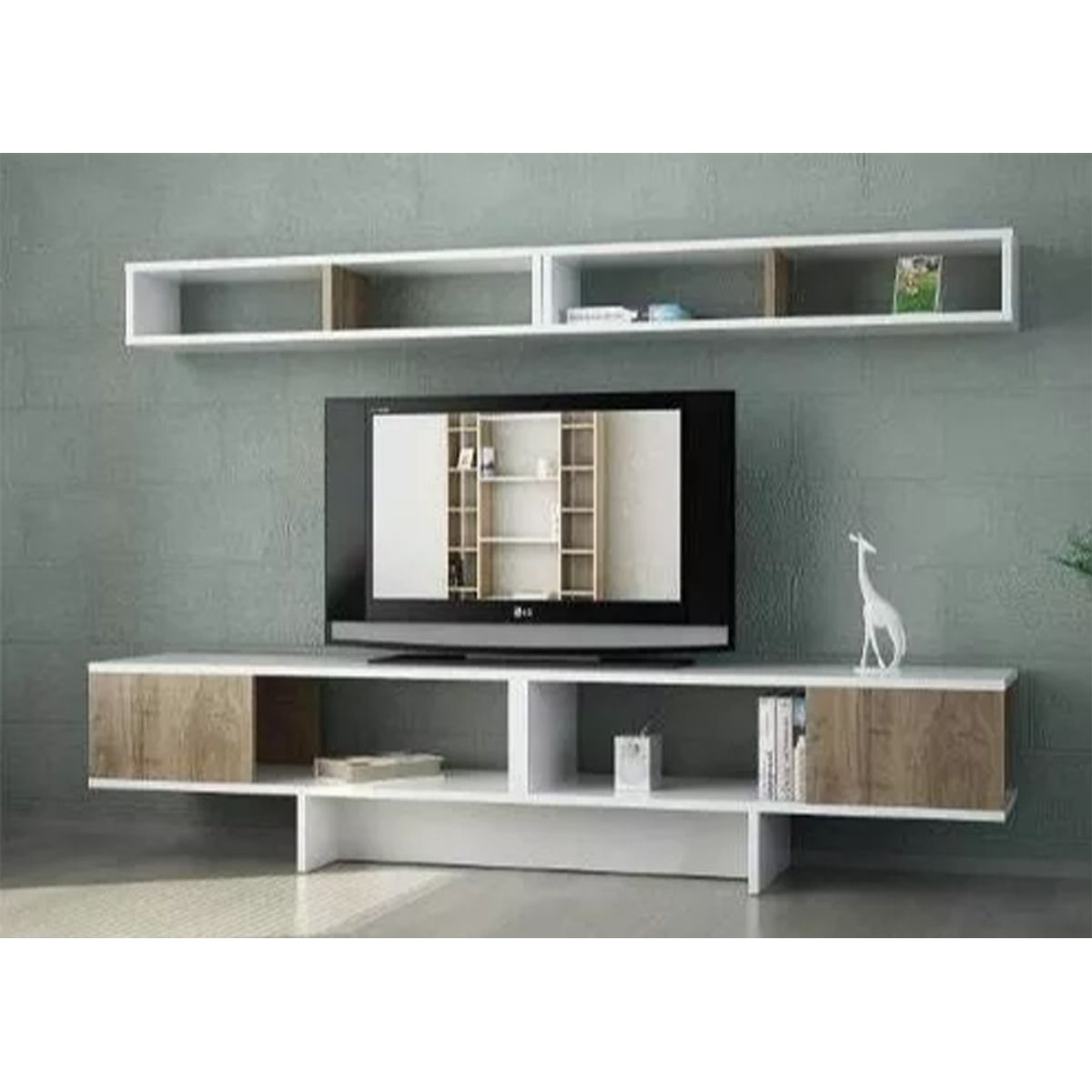 VILLA HOGAR - Centro de entretenimiento Polonia para TV 70 pulgadas